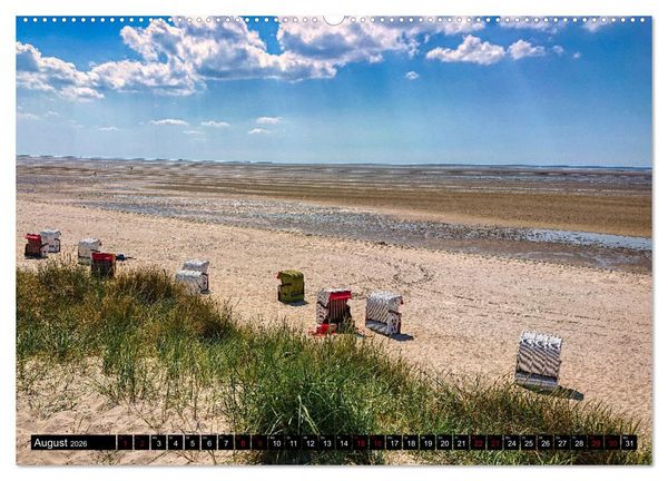 Produktbild: F&ouml;hr... liebt in eine Insel (Wandkalender 2026 DIN A2 quer), CALVENDO Monatskalender
