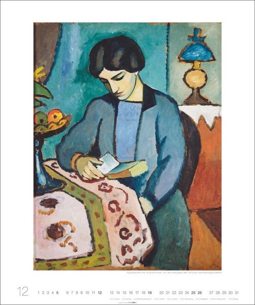 Produktbild: August Macke Edition Kalender 2027