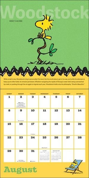 Produktbild: Peanuts 2027 &ndash; Wandkalender