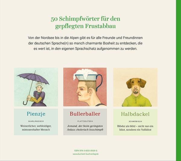Produktbild: Schimpfw&ouml;rter, die es nicht auf Hochdeutsch gibt
