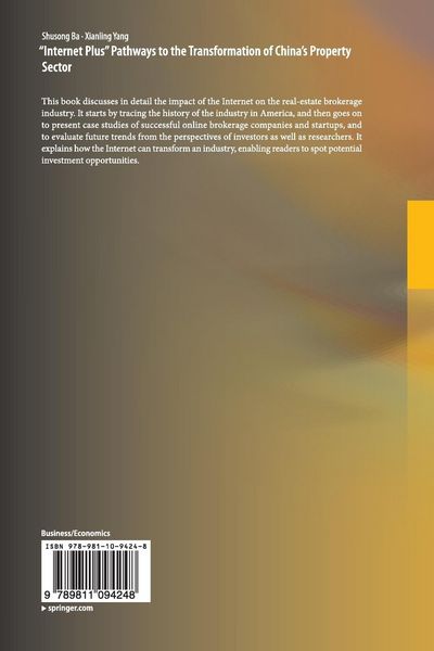 Produktbild: &ldquo;Internet Plus&rdquo; Pathways to the Transformation of China&rsquo;s Property Sector