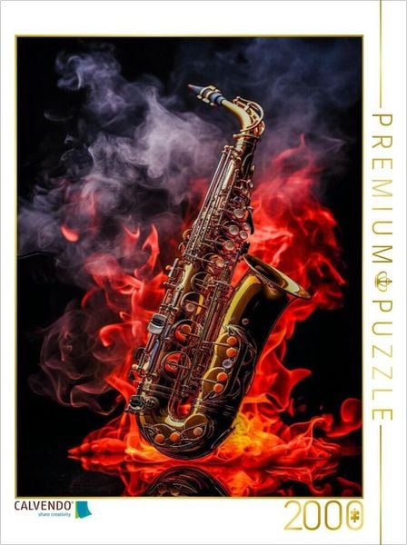 Produktbild: CALVENDO Puzzle Ein Motiv aus dem Kalender Musik on Fire | 2000 Teile Lege-Gr&ouml;&szlig;e 90x67cm Foto-Puzzle f&uuml;r gl&uuml;ckliche Stunden