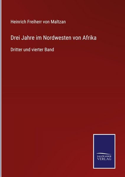 Produktbild: Drei Jahre im Nordwesten von Afrika