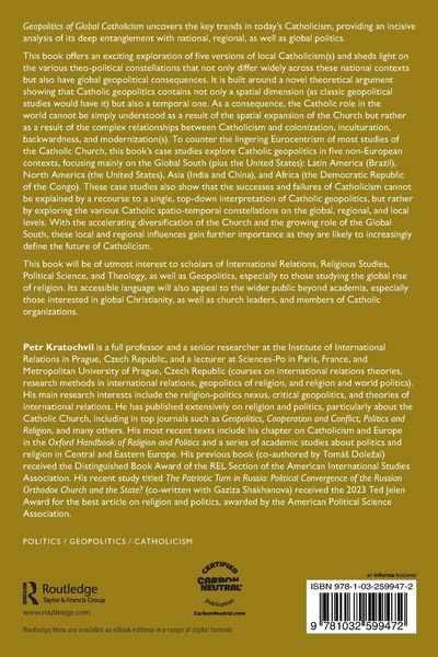 Produktbild: Geopolitics of Global Catholicism