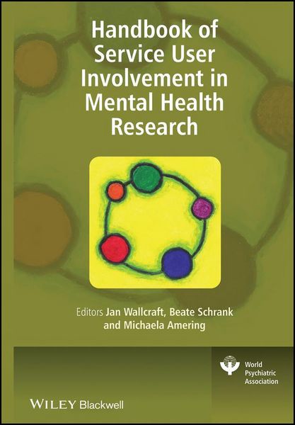 Produktbild: Handbook of Service User Involvement in Mental Health Research