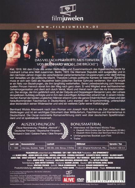 Produktbild: Das Spinnennetz/Fernsehjuwelen (+ Bonus-DVD)