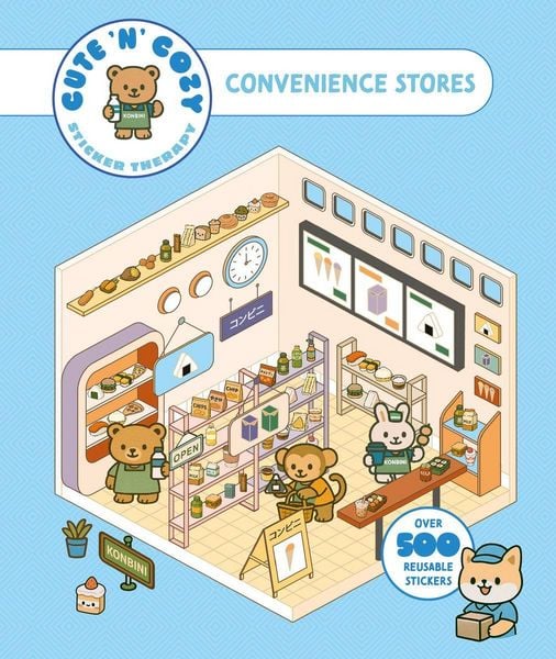 Produktbild: Cute 'n' Cozy Sticker Therapy: Convenience Stores