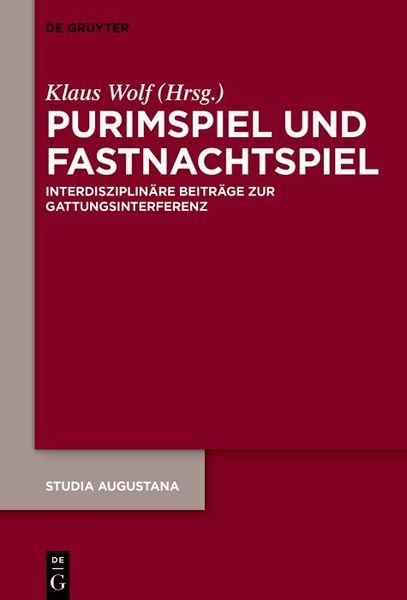 Produktbild: Purimspiel und Fastnachtspiel