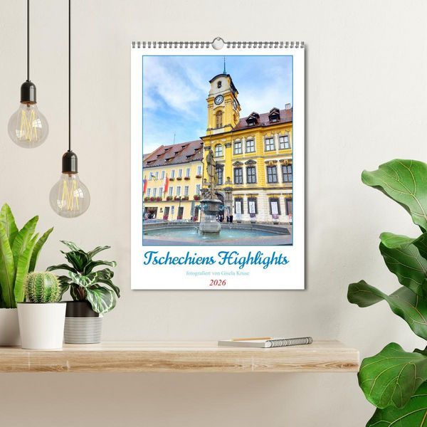 Produktbild: Tschechiens Highlights (Wandkalender 2026 DIN A3 hoch), CALVENDO Monatskalender