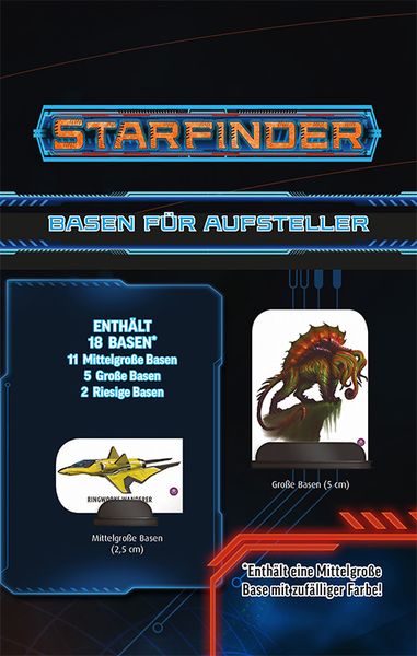 Produktbild: Starfinder / Pathfinder Basen f&uuml;r Aufsteller