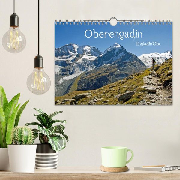 Produktbild: Oberengadin (Wandkalender 2026 DIN A4 quer), CALVENDO Monatskalender