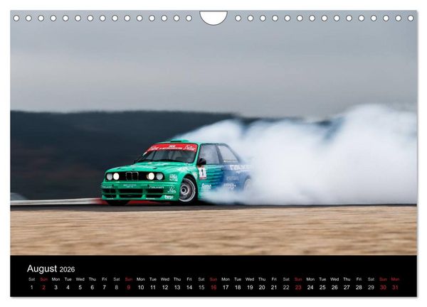 Produktbild: Drifting at the Nurburgring (Wall Calendar 2026 DIN A4 landscape), CALVENDO 12 Month Wall Calendar