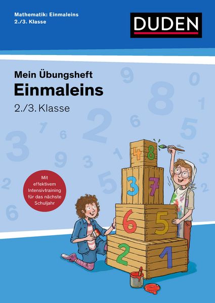Produktbild: &Uuml;bungsheft Mathematik - Einmaleins 2./3. Klasse