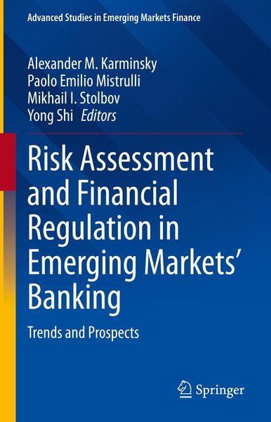 Produktbild: Risk Assessment and Financial Regulation in Emerging Markets' Banking