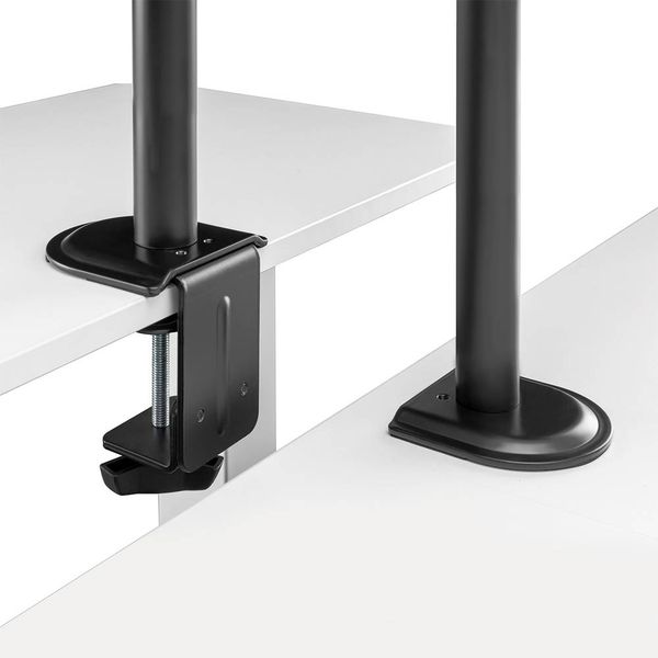 Produktbild: LogiLink BP0171 Monitor-Tischhalterung 1 Display(s) Schwarz Drehbar, H&ouml;henverstellbar, Neigbar, Rotierbar, Schwenkbar