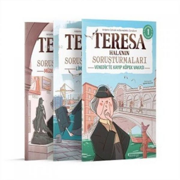 Produktbild: G&ouml;rsel, Mantiksal ve Bilissel Beceri Etkinlik Seti 7-9 Yas - Teresa Halanin Sorusturmalari 1-2-3 Cikartmali