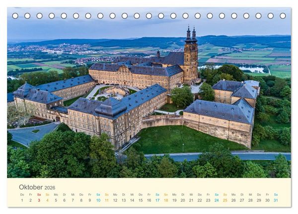 Produktbild: Lichtenfels - die Deutsche Korbstadt (Tischkalender 2026 DIN A5 quer), CALVENDO Monatskalender