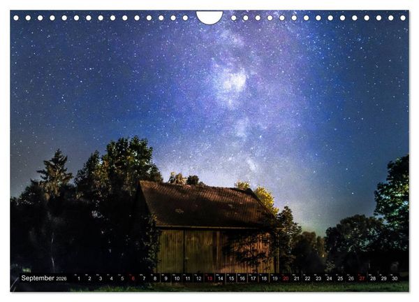 Produktbild: Ad Astra - zu den Sternen (Wandkalender 2026 DIN A4 quer), CALVENDO Monatskalender