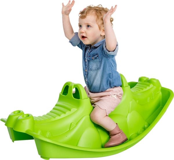 Wippe Krokodil, 101x46x33cm