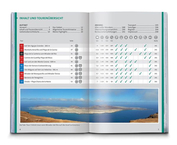 Produktbild: KOMPASS Wanderführer Lanzarote, 50 Touren mit Extra-Tourenkarte
