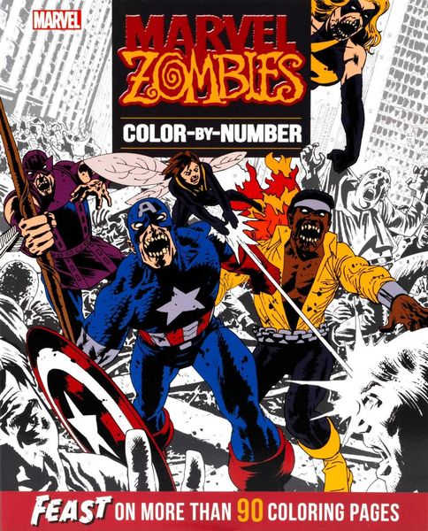 Produktbild: Marvel Zombies Color-By-Number