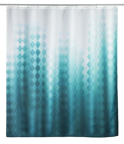 Duschvorhang Mod. Tullin, Textil (Polyester), 180 x 200 cm, waschbar