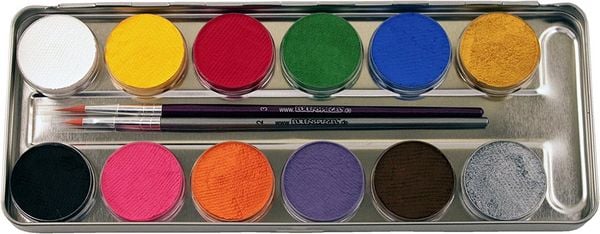 Produktbild: Eulenspiegel 212004 12 Farben Metall-Palette