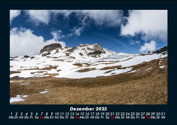Produktbild: Berge 2025 Fotokalender DIN A5