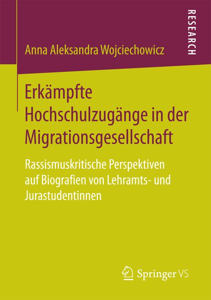 Produktbild: Erk&auml;mpfte Hochschulzug&auml;nge in der Migrationsgesellschaft