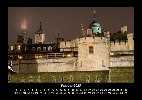 Produktbild: London 2025 Fotokalender DIN A3