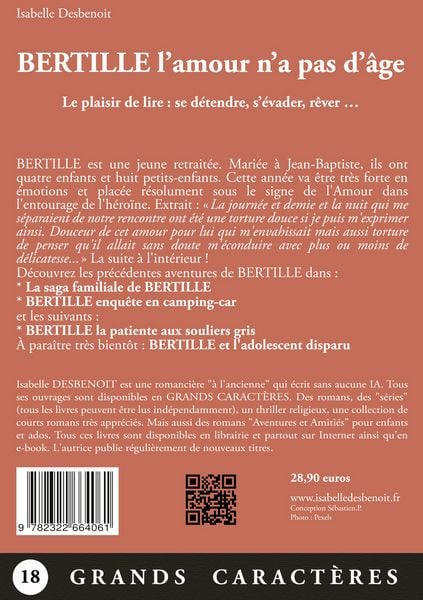 Produktbild: Bertille l'amour n'a pas d'&acirc;ge