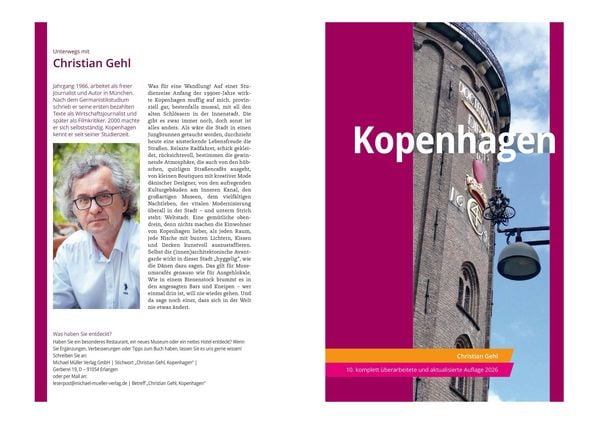 Produktbild: MICHAEL M&Uuml;LLER Reisef&uuml;hrer Kopenhagen MM-City