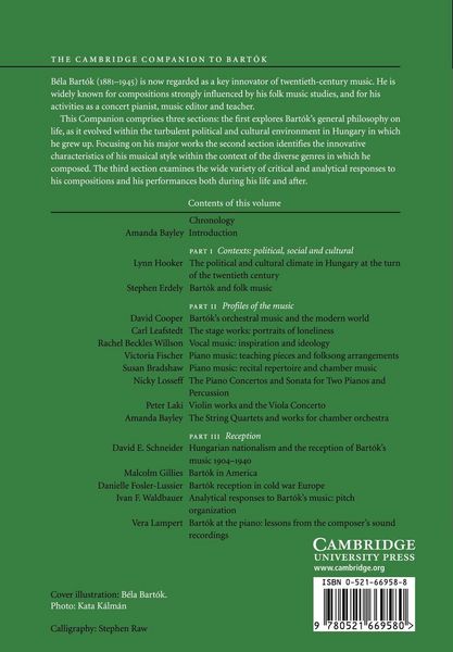 Produktbild: The Cambridge Companion to Bart K