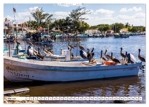Produktbild: Unterwegs auf Yucatan Mexiko (hochwertiger Premium Wandkalender 2026 DIN A2 quer), Kunstdruck in Hochglanz
