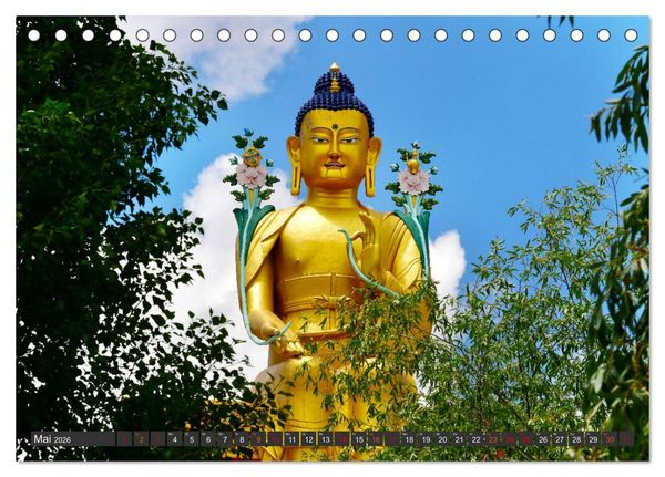 Produktbild: Ladakh - Zanskar (Tischkalender 2026 DIN A5 quer), CALVENDO Monatskalender