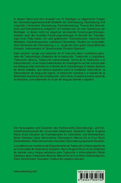 Produktbild: Interacciones / Wechselwirkungen