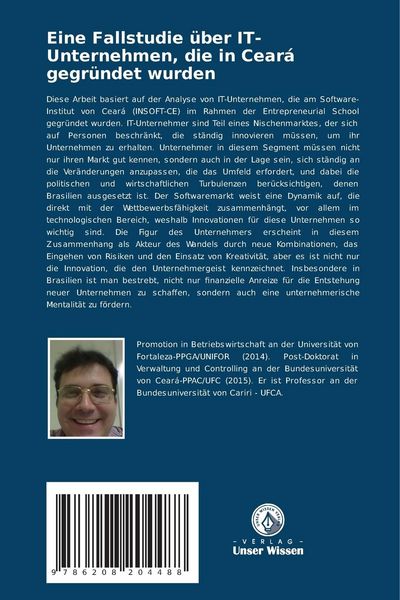 Produktbild: Eine Fallstudie &uuml;ber IT-Unternehmen, die in Cear&aacute; gegr&uuml;ndet wurden