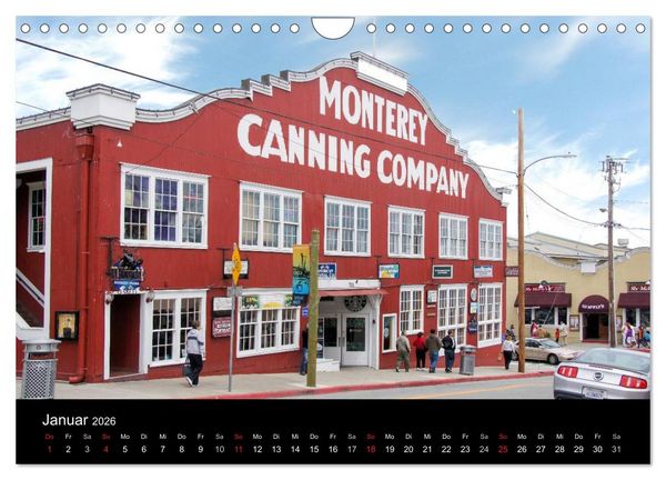 Produktbild: Monterey California (Wandkalender 2026 DIN A4 quer), CALVENDO Monatskalender
