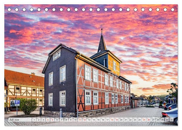 Produktbild: Harz der S&uuml;den und Westen (Tischkalender 2026 DIN A5 quer), CALVENDO Monatskalender
