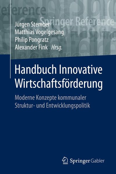 Produktbild: Handbuch Innovative Wirtschaftsf&ouml;rderung