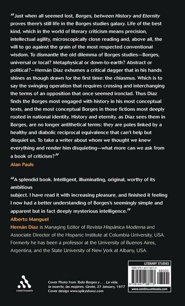 Produktbild: Borges, between History and Eternity