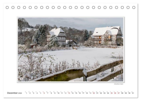 Produktbild: Emotionale Momente: Altenkirchen - der lebenswerte Landkreis im Norden des Westerwaldes. (Tischkalender 2026 DIN A5 quer), CALVENDO Monatskalender