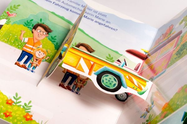 Produktbild: Mein Zauberklappen-Buch - Mach mit in der Autowerkstatt!