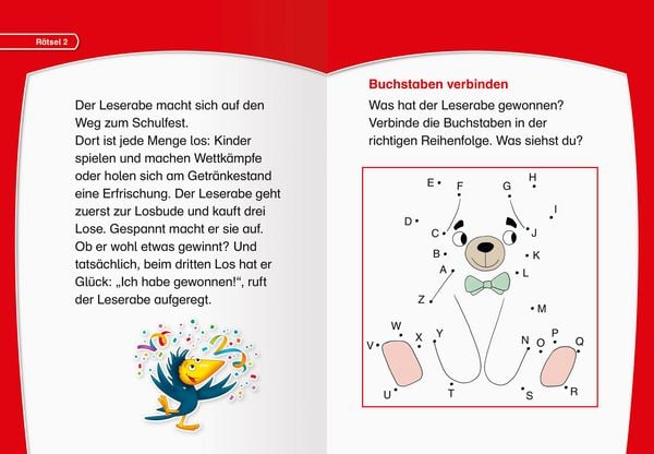 Produktbild: Leserabe Rätselspaß - Krimirätsel zum Lesenlernen (1. Lesestufe)
