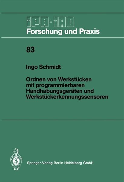 Produktbild: Ordnen von Werkst&uuml;cken mit programmierbaren Handhabungsger&auml;ten und Werkst&uuml;ckerkennungssensoren