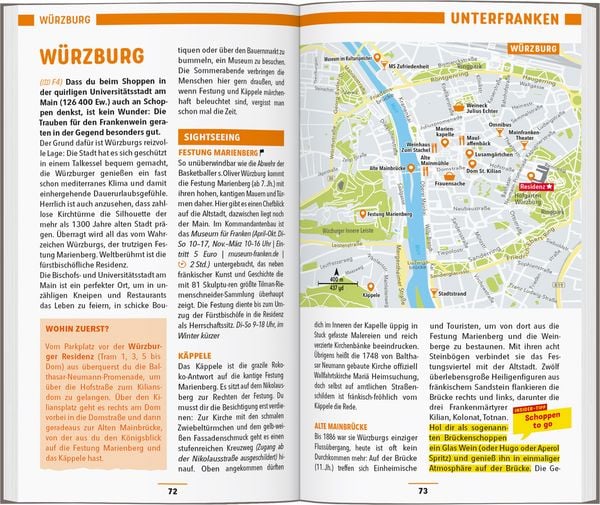 Produktbild: MARCO POLO Reiseführer Franken, Nürnberg, Würzburg, Bamberg