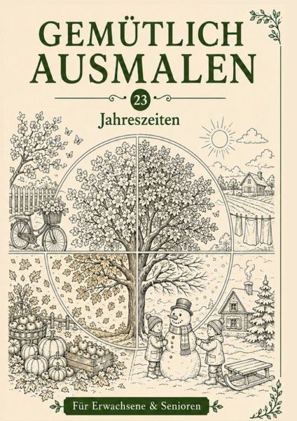 Produktbild: Gem&uuml;tlich ausmalen / Gem&uuml;tlich ausmalen - Jahreszeiten