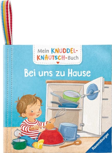 Produktbild: Mein Knuddel-Knautsch-Buch: Bei uns zu Hause