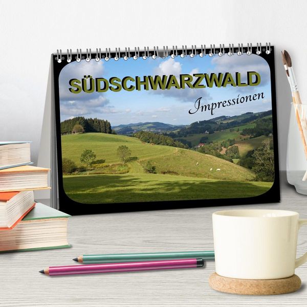 Produktbild: S&uuml;dschwarzwald - Impressionen (Tischkalender 2026 DIN A5 quer), CALVENDO Monatskalender