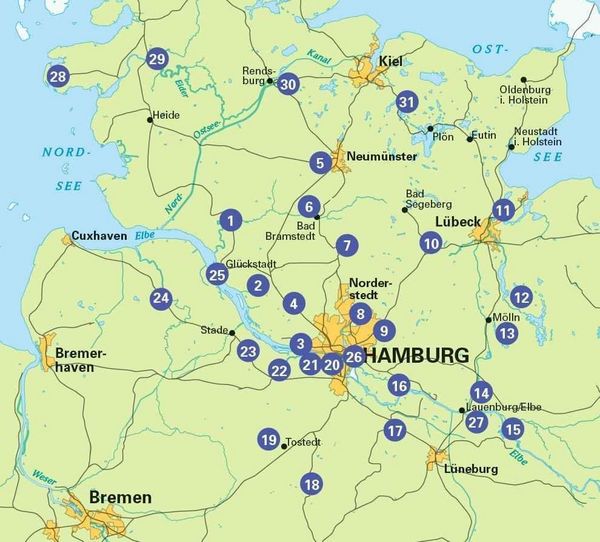 Produktbild: BVA RadLandLust Hamburg und Umland, 26 Lieblings-Radtouren